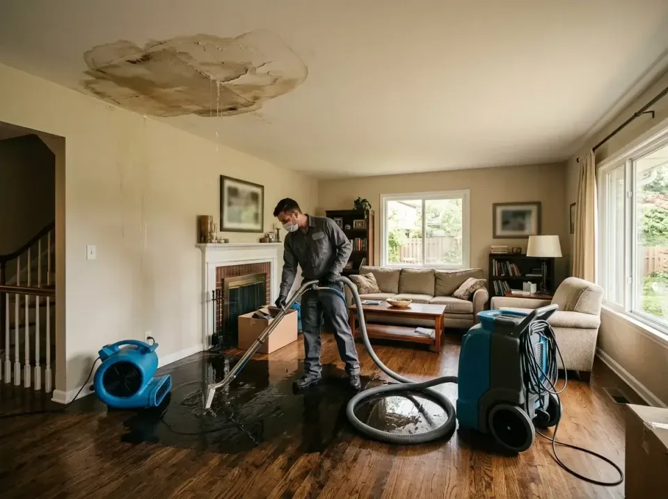 attic-pipe-burst-ceiling-drip-008 — frequently asked questions, Water Damage Restoration & Carpet Care in Brandenburg, KY